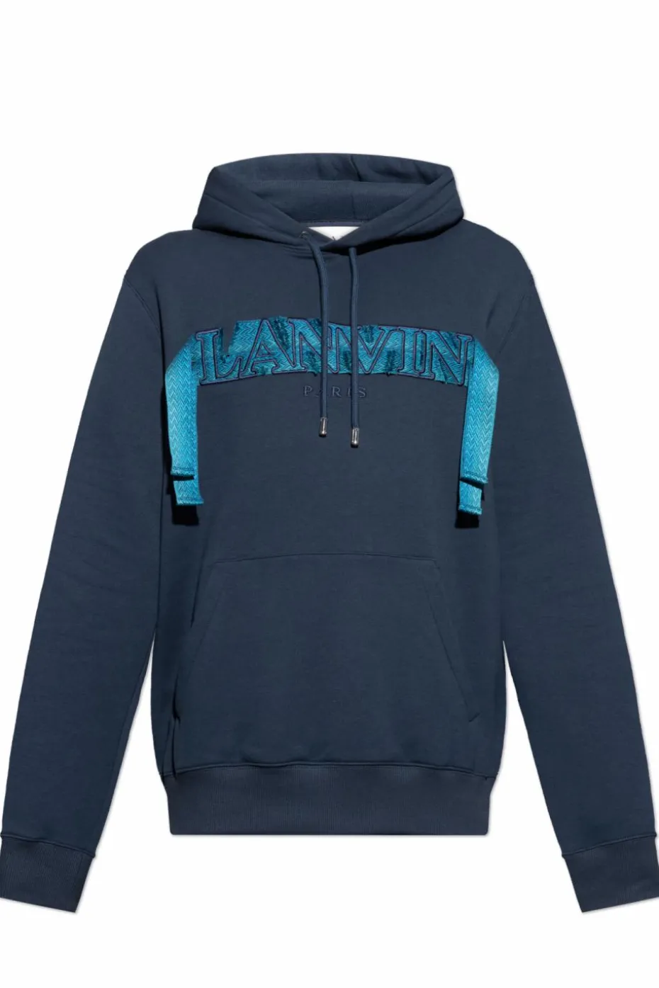 Lanvin GRANATOWY Bluza z logo