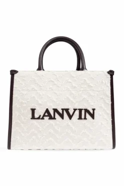 Lanvin kremowy Torba ‘Bandouliere’ typu ‘shopper’