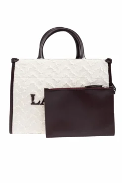 Lanvin kremowy Torba ‘Bandouliere’ typu ‘shopper’