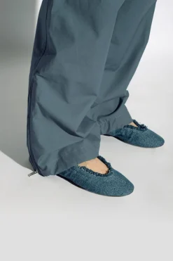 Lanvin NIEBIESKI Jeansowe baleriny