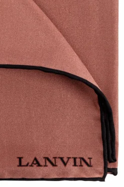 Lanvin RÓŻOWY Jedwabna apaszka