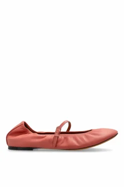 Lanvin RÓŻOWY Skórzane baleriny