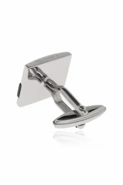 Lanvin SREBRNY Spinki do mankietów