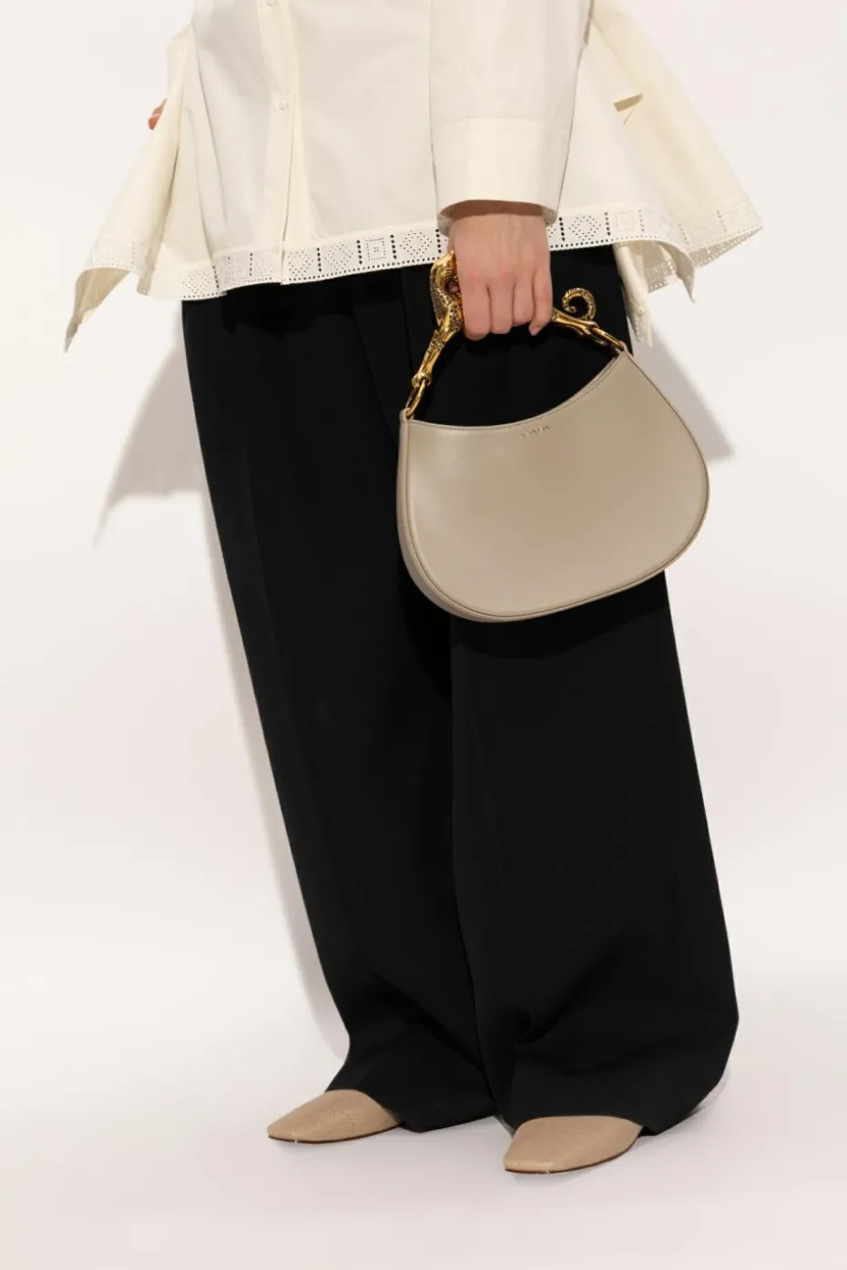 Lanvin SZARY Torba do ręki
