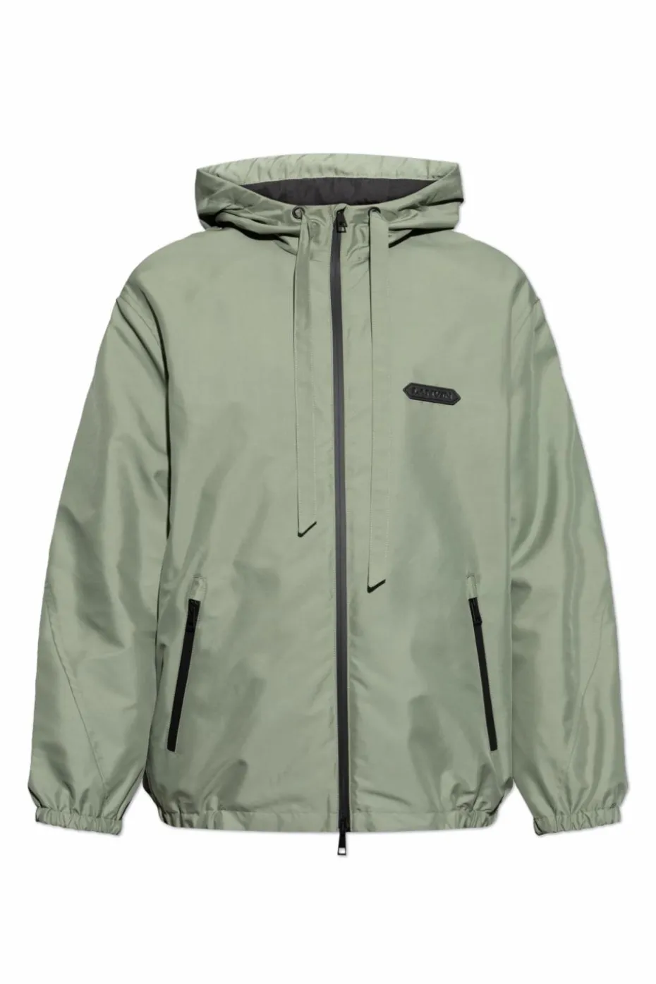 Lanvin ZIELONY Kurtka z logo