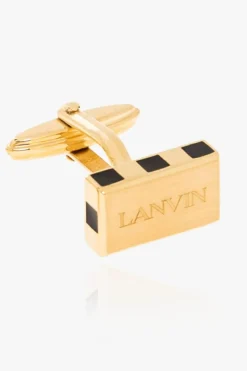 Lanvin ZŁOTY Spinki do mankietów