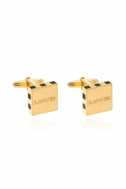 Lanvin ZŁOTY Spinki do mankietów
