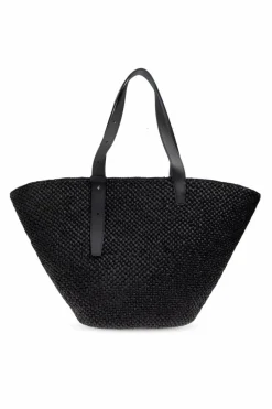 LIÉ STUDIO CZARNY Torba `Bianca` typu `shopper`