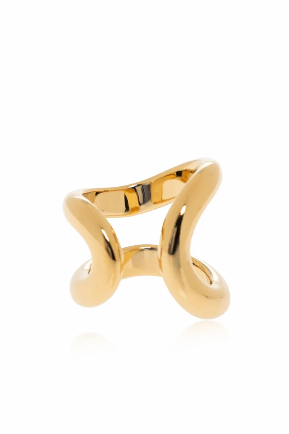 LIÉ STUDIO ZŁOTY Srebrny pierścień ‘The Alma’
