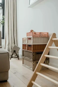 Liewood beżowy Składane pudełka do przechowywania `Weston Small`