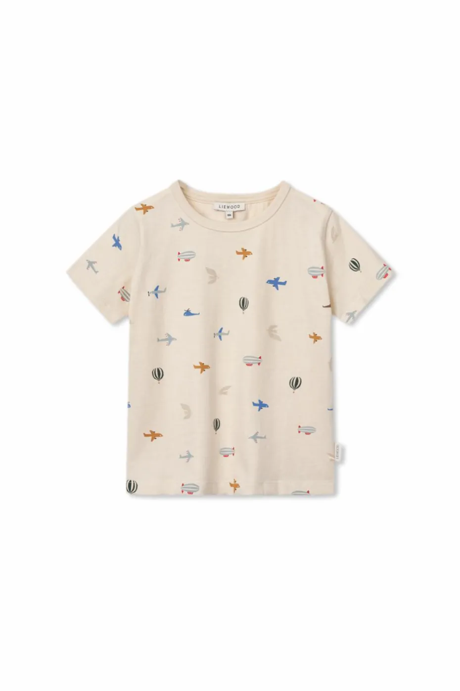 Liewood kremowy T-shirt z nadrukiem