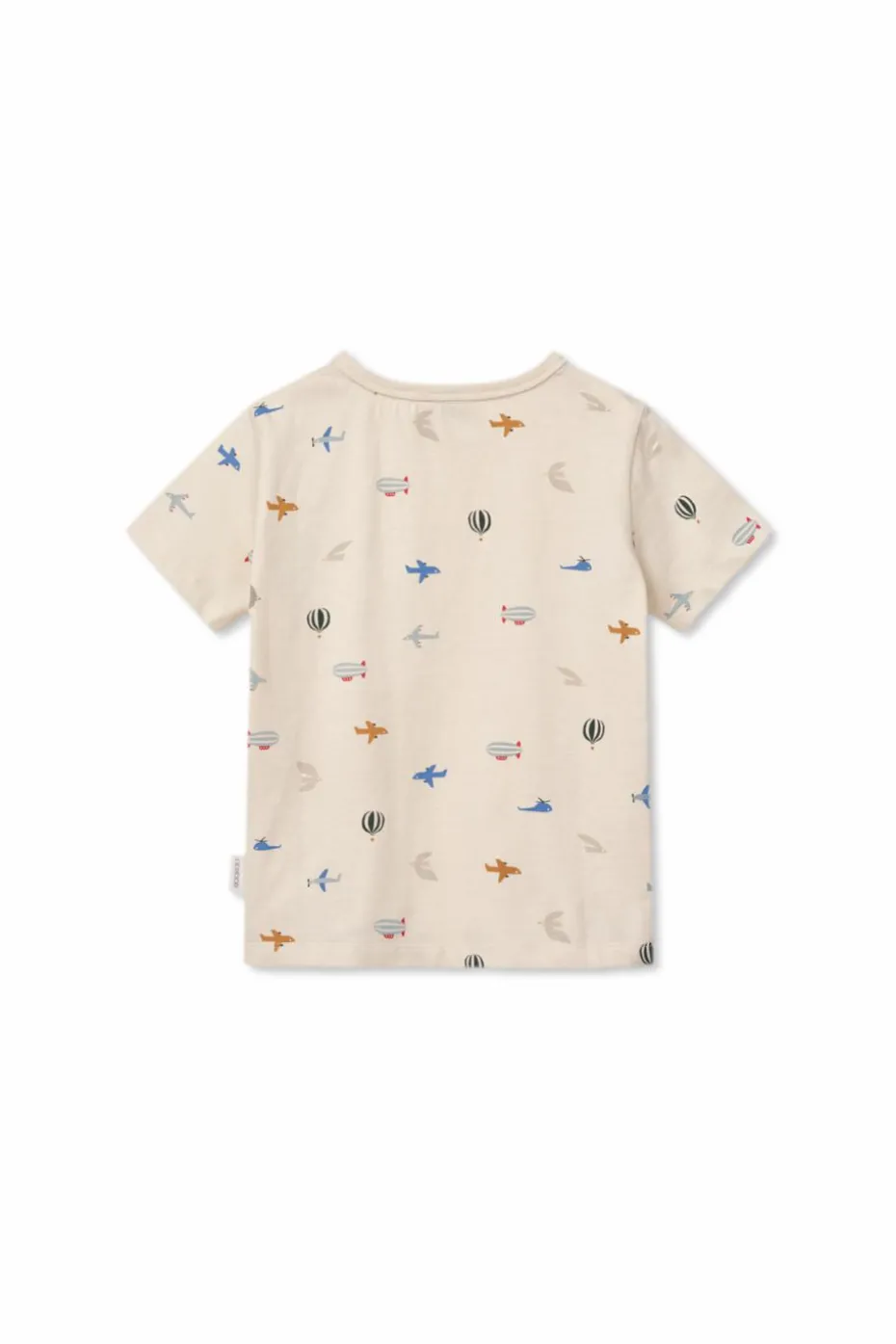 Liewood kremowy T-shirt z nadrukiem