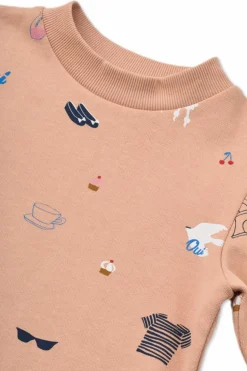 Liewood RÓŻOWY Bluza z nadrukiem