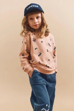 Liewood RÓŻOWY Bluza ze wzorem