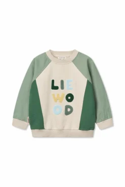 Liewood ZIELONY Bluza z logo