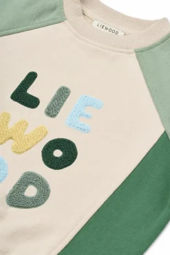 Liewood ZIELONY Bluza z logo