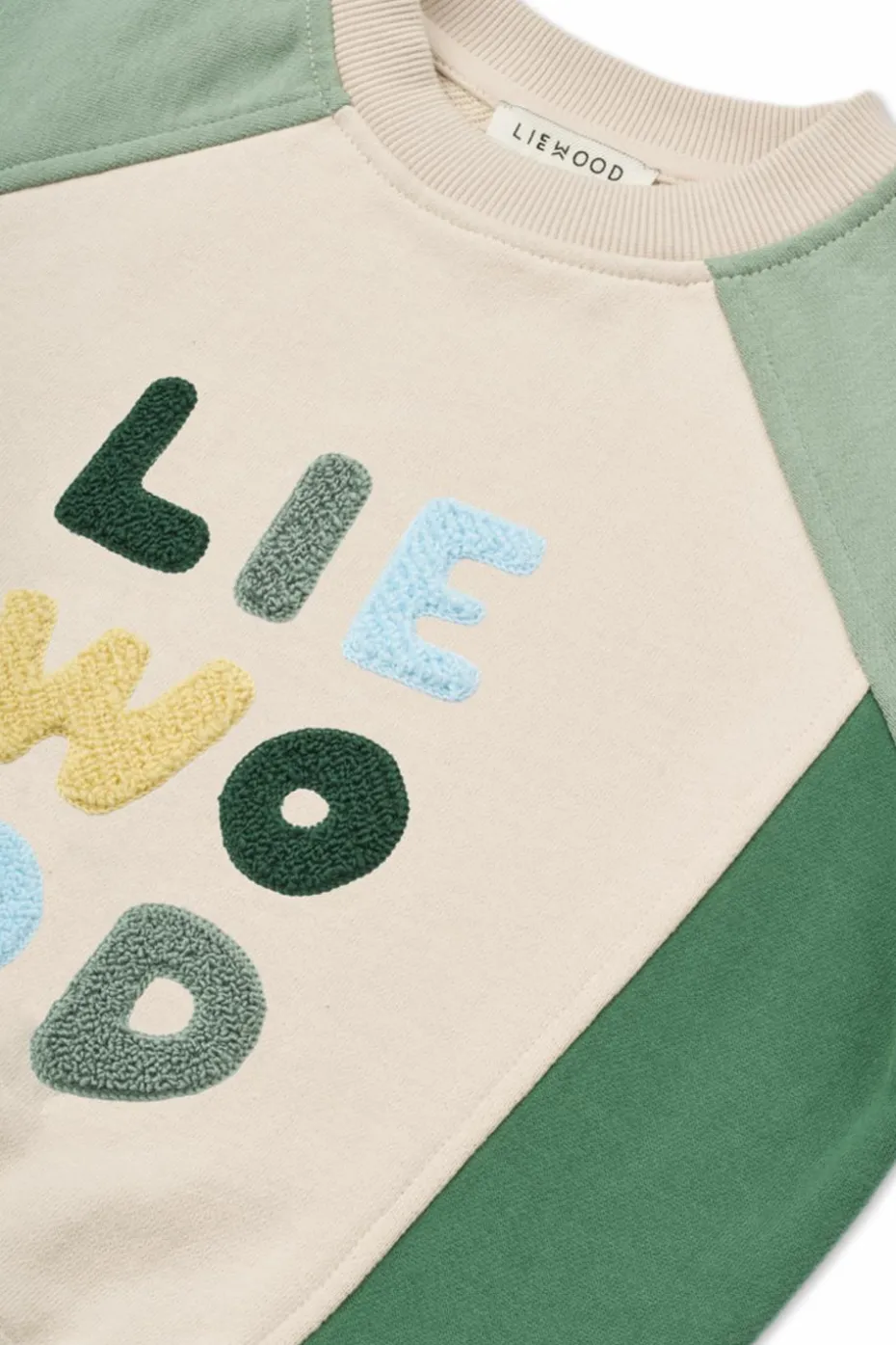 Liewood ZIELONY Bluza z logo
