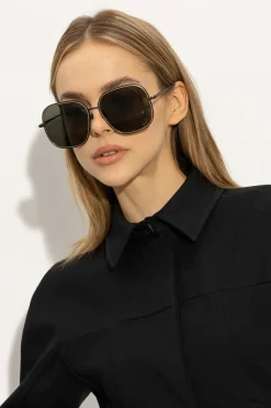 Linda Farrow CZARNY Okulary przeciwsłoneczne ‘Juliana’