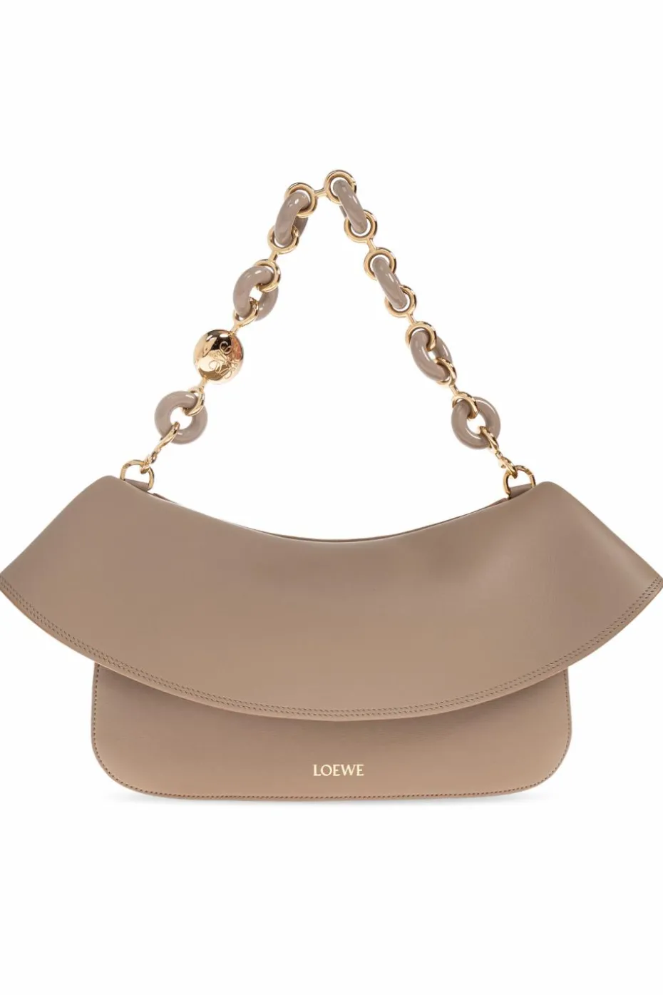 Loewe beżowy Torba na ramię `Ola Medium`