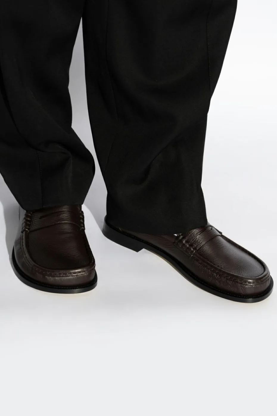 Loewe BRĄZOWY Buty `Campo` typu `loafers`