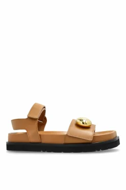 Loewe BRĄZOWY Sandały `Pebble`