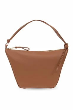 Loewe BRĄZOWY Torba na ramię ‘Mini Hammock Hobo’