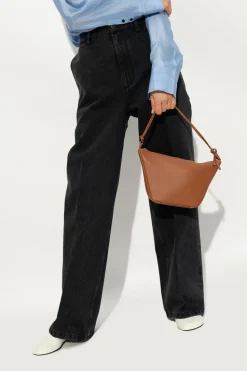 Loewe BRĄZOWY Torba na ramię ‘Mini Hammock Hobo’