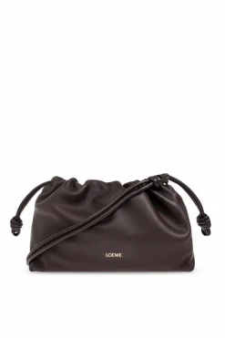 Loewe BRĄZOWY Torba na ramię `Medium Flamenco`