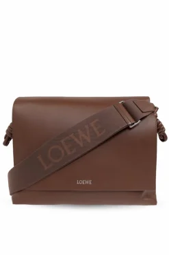 Loewe BRĄZOWY Torba na ramię `Flamenco`