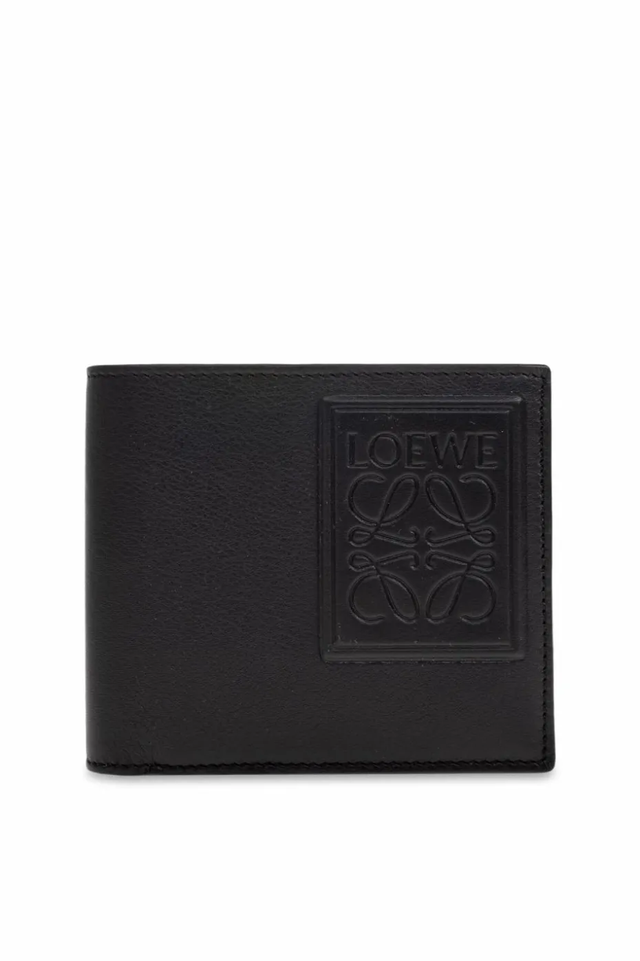 Loewe CZARNY Portfel z logo