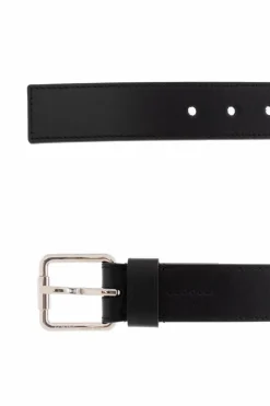 Loewe CZARNY Skórzany pasek