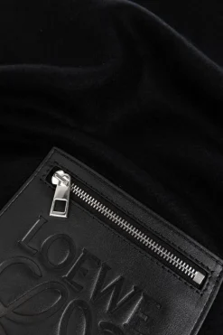 Loewe CZARNY Szal z kieszenią