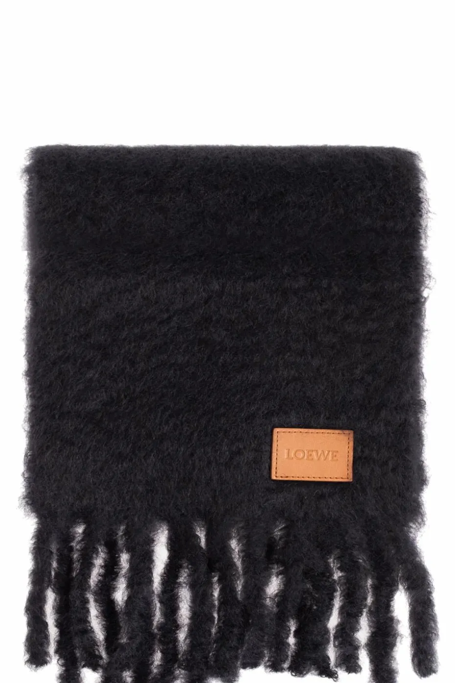 Loewe CZARNY Szal z logo