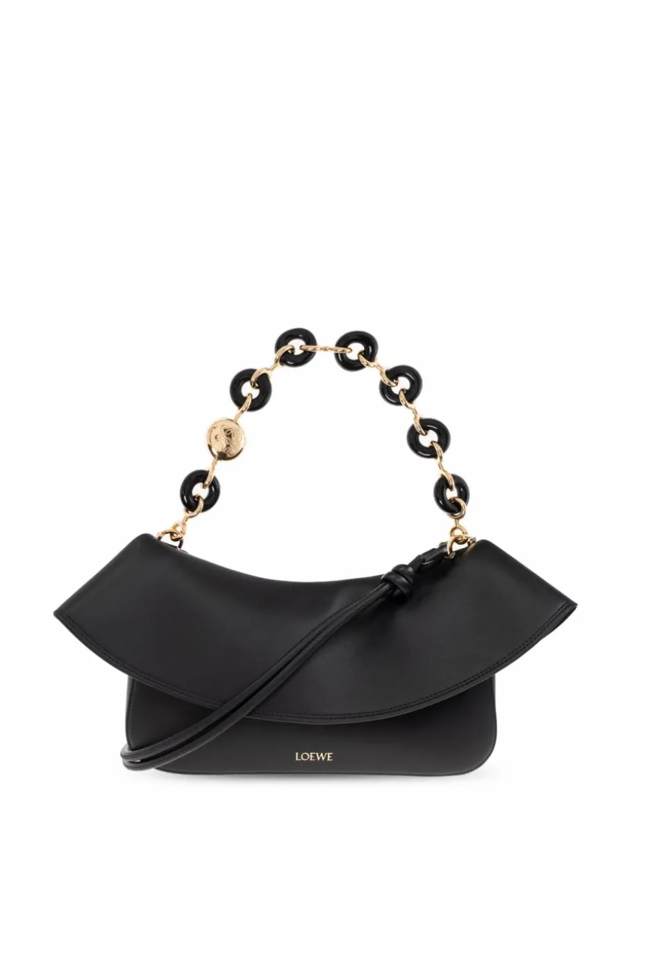 Loewe CZARNY Torba do ręki `Medium Ola`