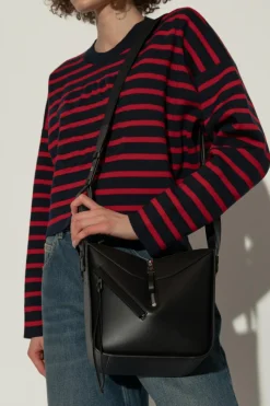 Loewe CZARNY Torba do ręki `Hammock Compact`