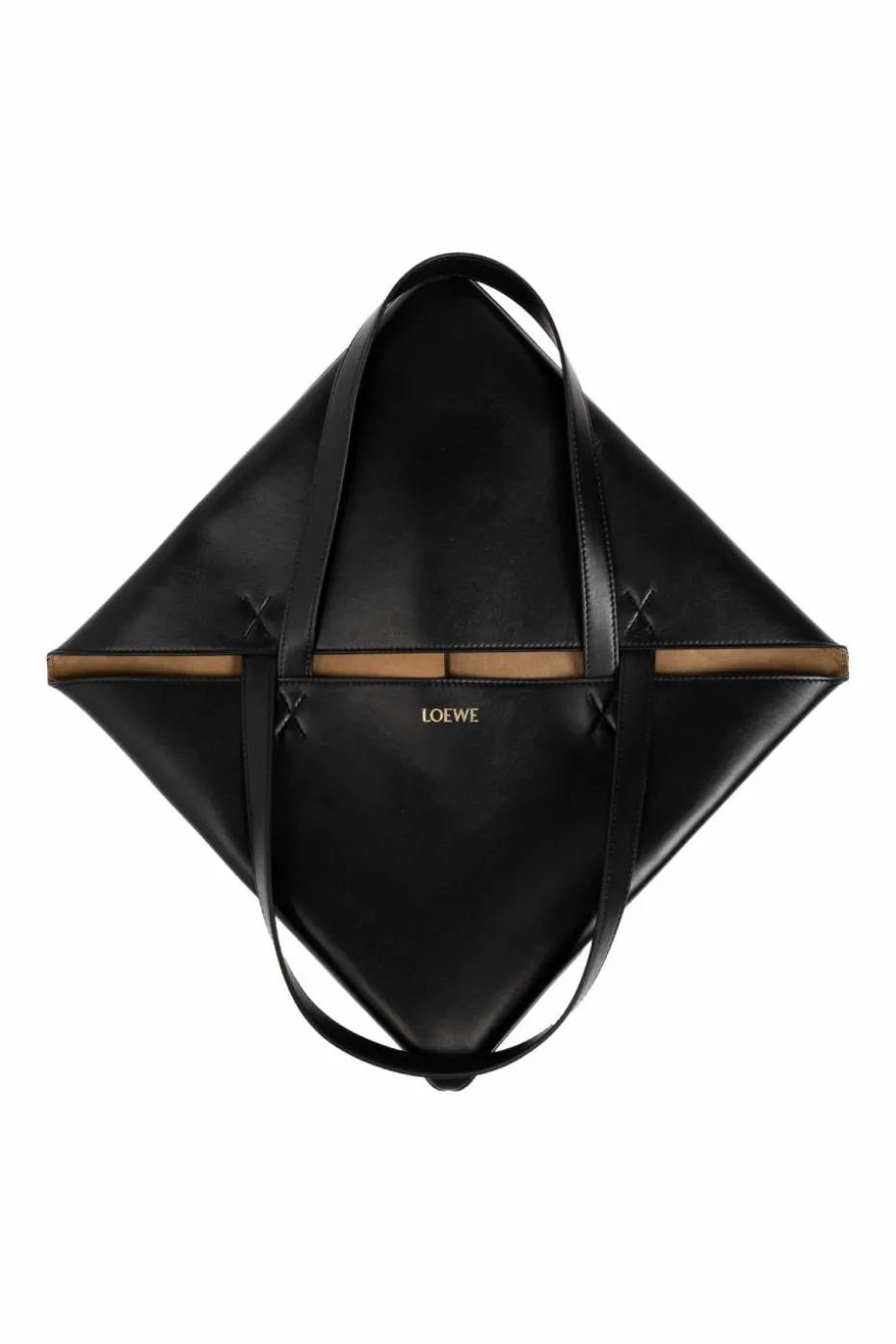 Loewe CZARNY Torba ‘Fold XL’ typu ‘shopper’