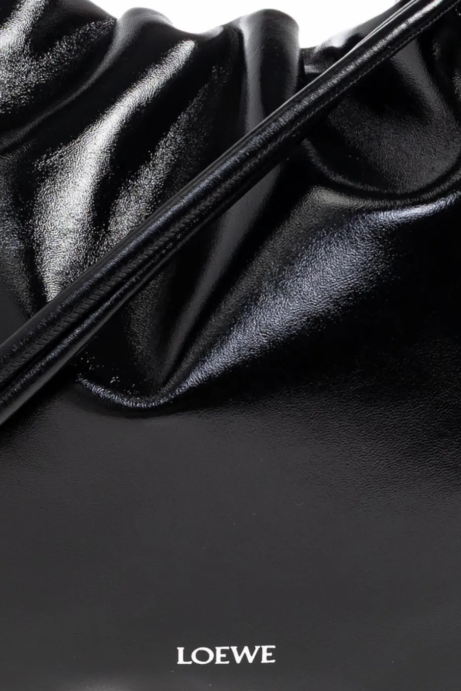 Loewe CZARNY Torba na ramię `Flamenco Large`