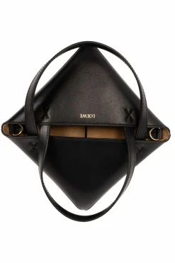 Loewe CZARNY Torba na ramię ‘Mini Puzzle Fold’