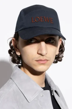 Loewe GRANATOWY Czapka z daszkiem