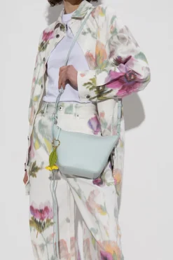 Loewe jasnoniebieski Skórzana torba `Mini Hammock`