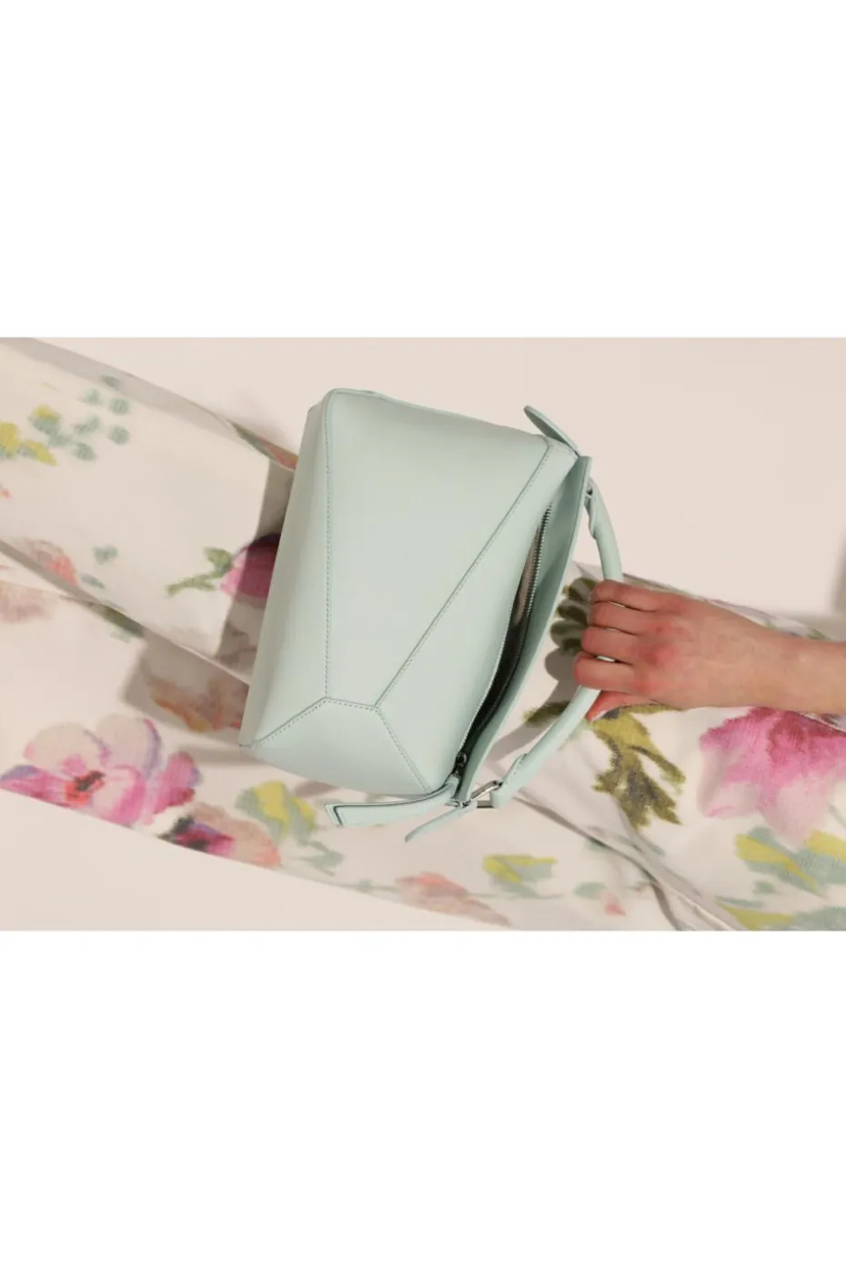 Loewe jasnoniebieski Torba do ręki `Small Puzzle`