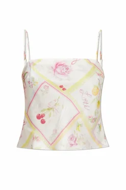 LoveShackFancy MULTIKOLOR Top `Cabi`