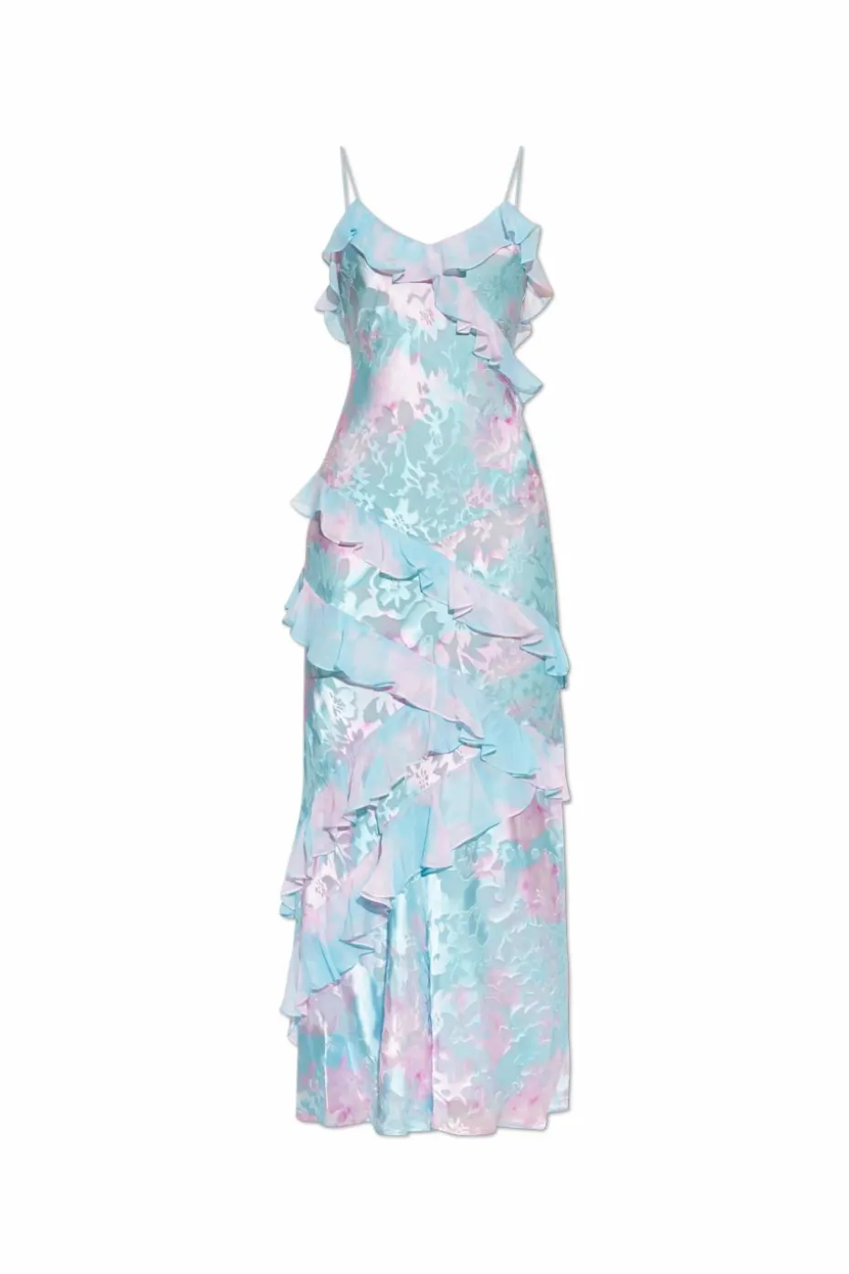 LoveShackFancy NIEBIESKI Sukienka `Rialto`