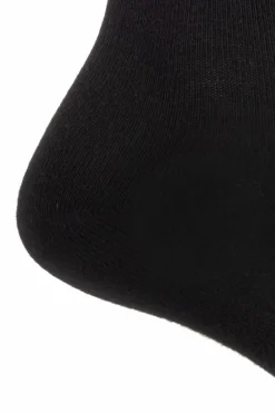 Maison Kitsuné CZARNY Skarpety z logo