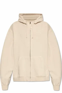 Maison Margiela beżowy Bluza z kapturem