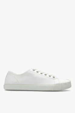 Maison Margiela BIAŁY Buty sportowe z wycięciem ‘Tabi’
