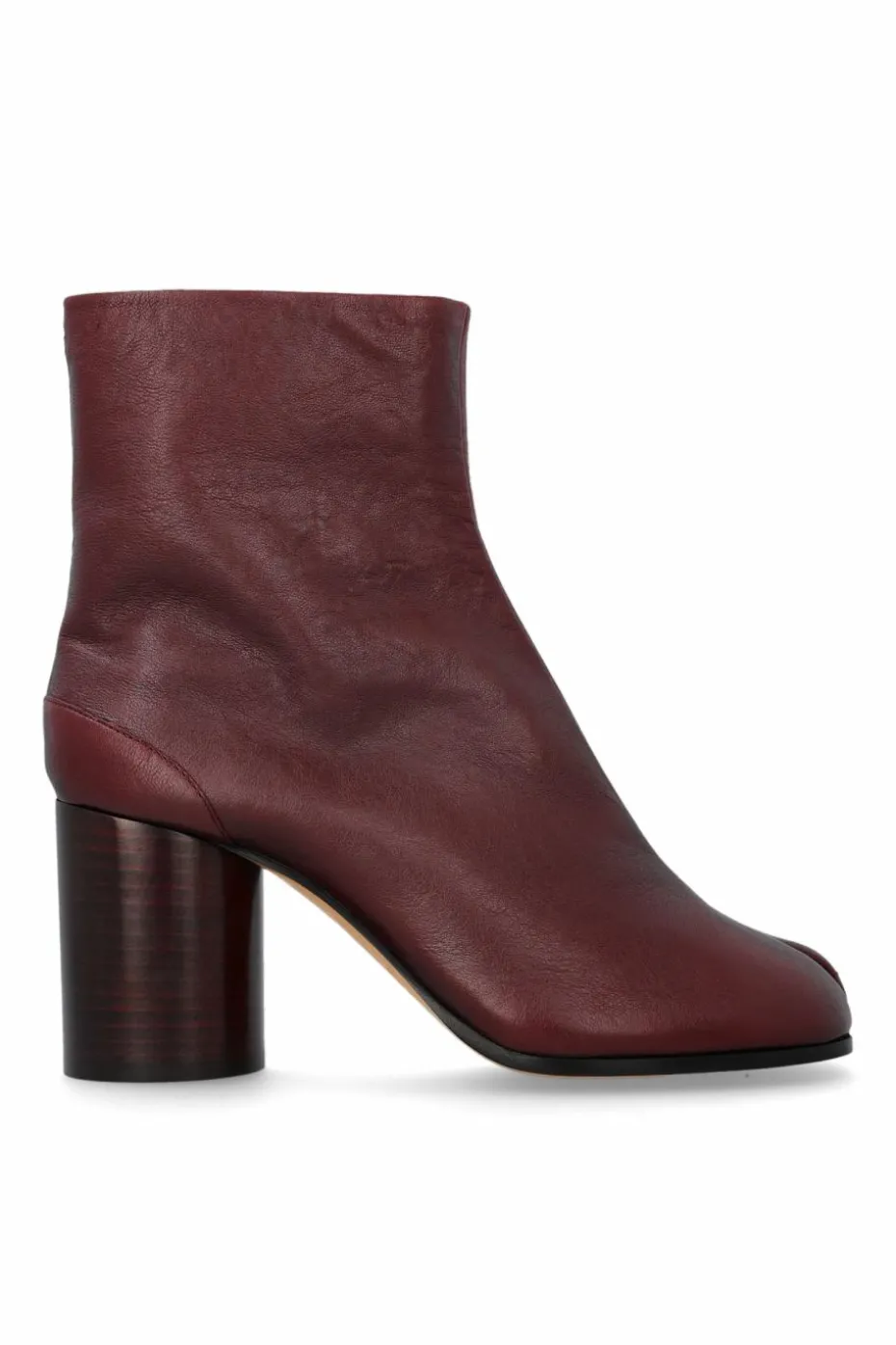 Maison Margiela BORDO Botki z noskiem `Tabi`