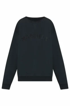 Maison Margiela CZARNY Bluza z efektem `vintage`