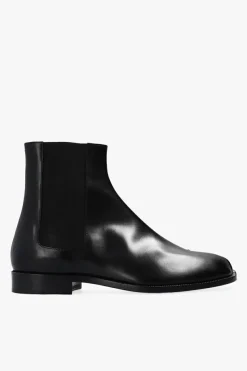 Maison Margiela CZARNY Botki z wycięciem ‘Tabi’