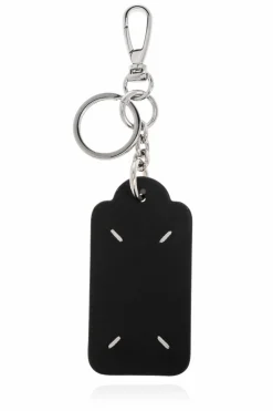 Maison Margiela CZARNY Brelok z logo